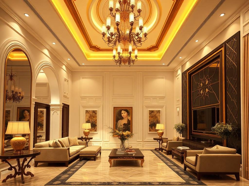 4 BHK Interior Design Kolkata — luxury flat interior project by Creation Interiors Kolkata