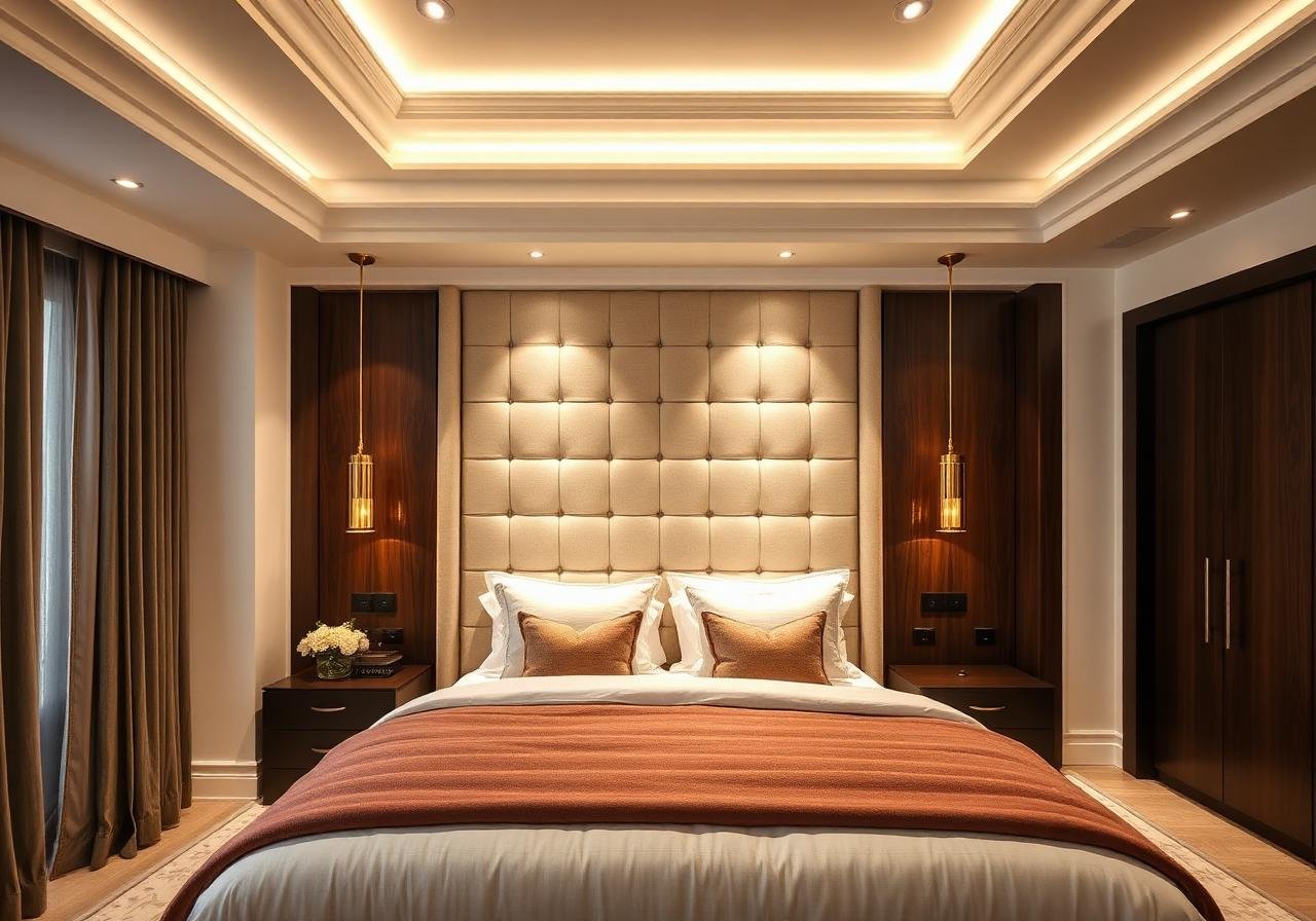 Bedrooms — luxury interior design by Creation Interiors Kolkata