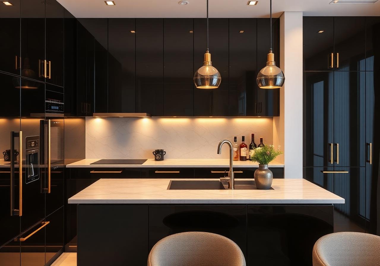 Modular Kitchens — luxury interior design by Creation Interiors Kolkata